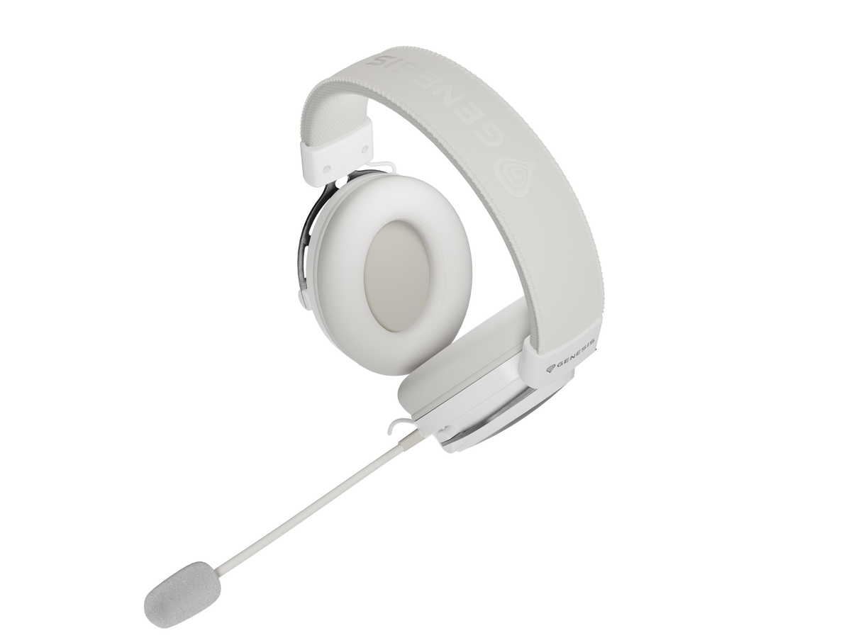 Genesis | Gaming Headset | Toron 301 | Wired | Over-Ear | Microphone | White