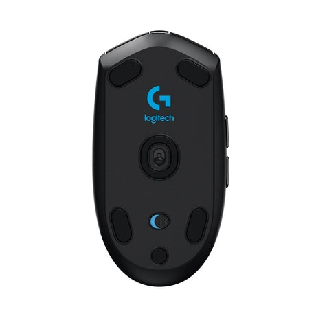 Logitech G305 Lightspeed Belaidė žaidimų pelė, RF Wireless + Bluetooth, 12000 DPI, Juoda