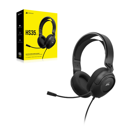 CORSAIR HS35 v2 MP Gaming Headset Red