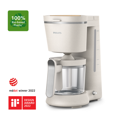 Philips | Coffee Machine | Eco Conscious Edition HD5120/00 | Pump pressure 15 bar | Drip | 1000 W | White
