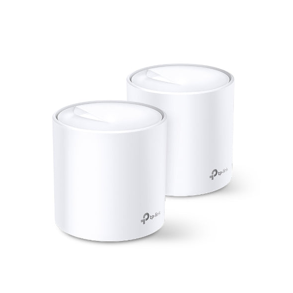 TP-LINK | AX1800 Whole Home Mesh Wi-Fi 6 System | Deco X20 (2-pack) | 802.11ax | 1201+574 Mbit/s | 10/100/1000 Mbit/s | Mesh Support Yes | MU-MiMO Yes | No mobile broadband | Antenna type 4xInternal per Deco uni