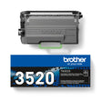 Brother TN-3520 (TN3520) Lazerinė kasetė, Juoda