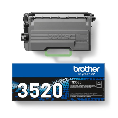 Brother TN-3520 (TN3520) Lazerinė kasetė, Juoda