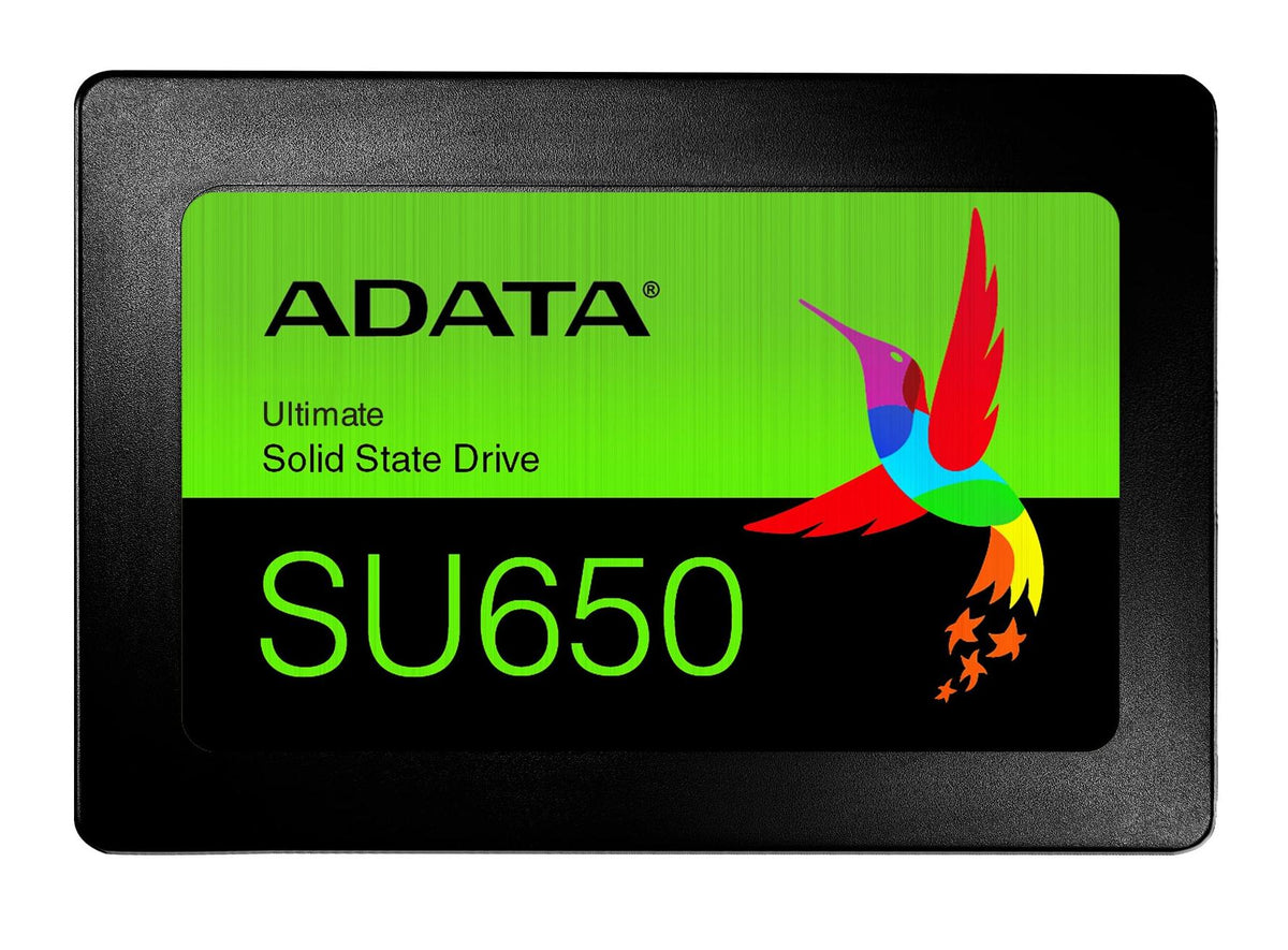 ADATA | Ultimate SU650 3D NAND SSD | 480 GB | SSD form factor 2.5” | Solid-state drive interface SATA | Read speed 520 MB/s | Write speed 450 MB/s