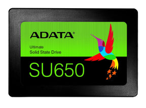 ADATA | Ultimate SU650 3D NAND SSD | 480 GB | SSD form factor 2.5” | Solid-state drive interface SATA | Read speed 520 MB/s | Write speed 450 MB/s