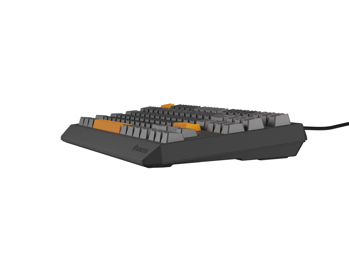 Genesis | THOR 230 | Mechanical Gaming Keyboard | Wired | US | Outemu Red | Anchor Gray Positive