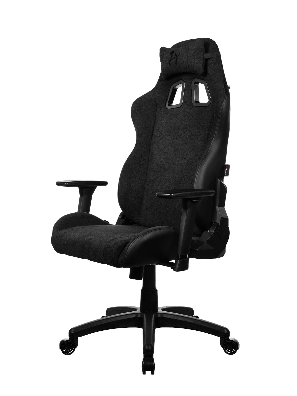 Arozzi Avanti SoftFabric | Gaming Chair | Soft Fabric | Pure Black