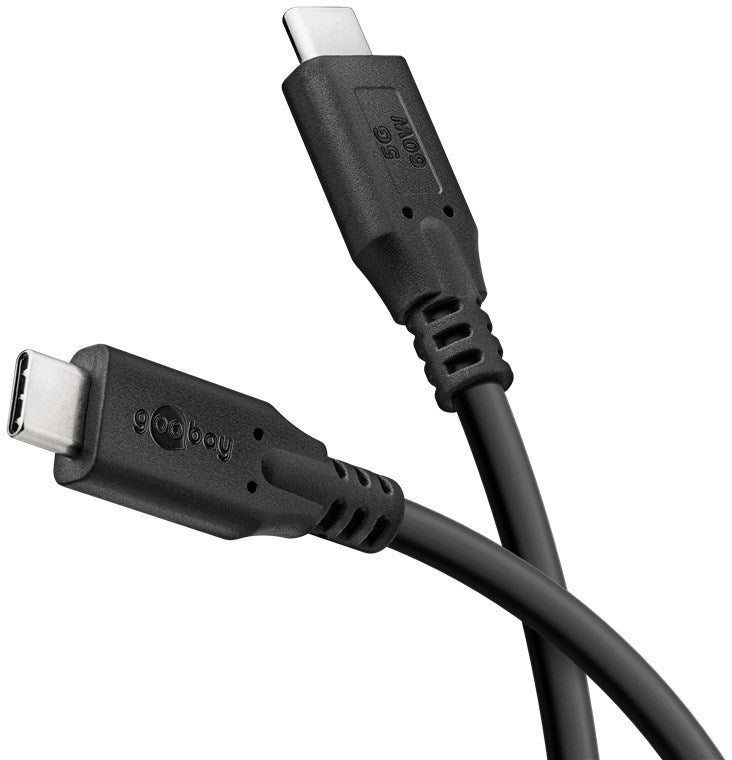 Goobay | USB-C Cable, USB 3.2, 60 W, 5 Gbit/s, Power Delivery | 74727