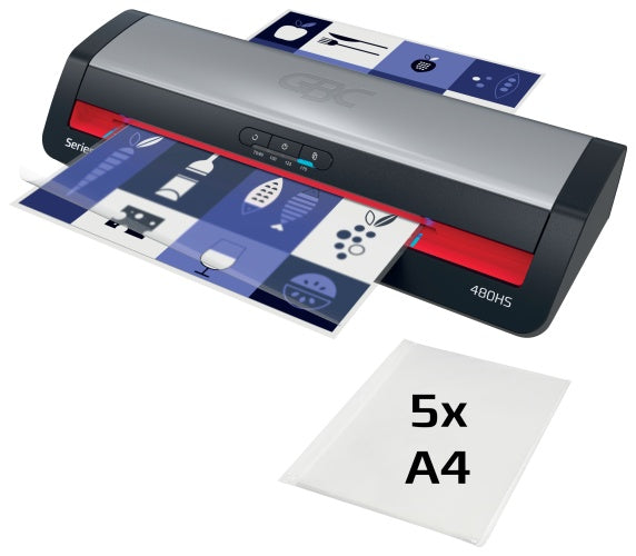 GBC 480HS Office Laminavimo aparatas A3, 800 mm/min, Juoda/Pilka