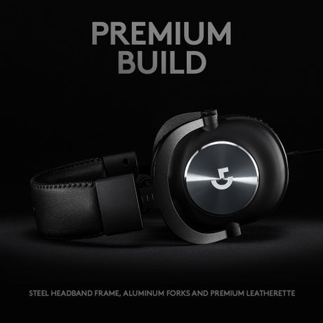 Logitech G PRO X Laidinės žaidimų ausinės, Juoda