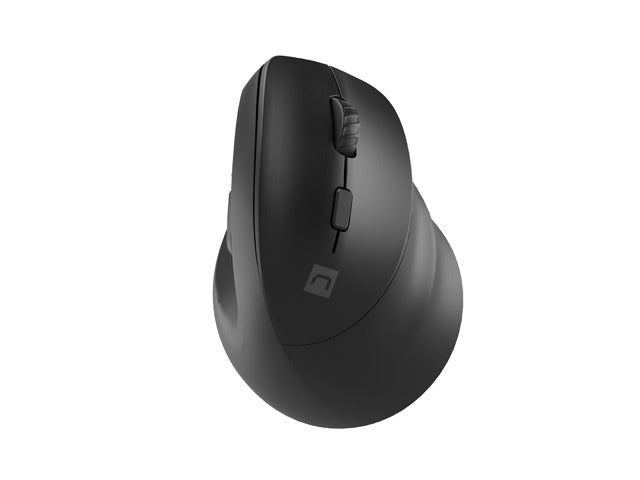 Natec | Vertical Mouse | Crake 2 | Wireless | Vertical Mouse | Bluetooth, 2.4GHz | Black