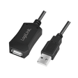Logilink | USB 2.0 repeater 5m | USB-A to USB-A USB A male | USB A female