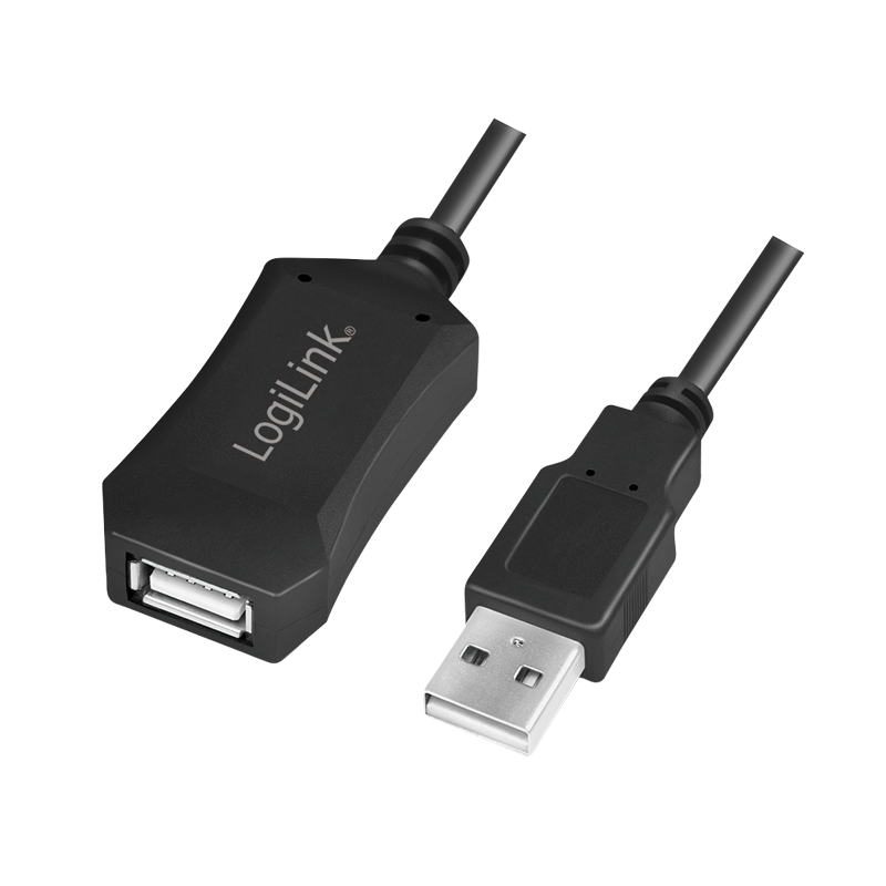 Logilink | USB 2.0 repeater 5m | USB-A to USB-A USB A male | USB A female