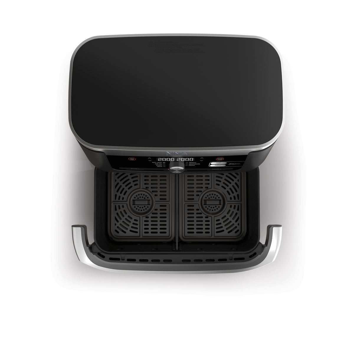 NINJA | Double Air Fryer | AF500EU Foodi FlexDrawer | Power 2470 W | Capacity 10.4 L | Black