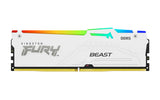 Kingston KF560C30BWEA-16 16GB 6000MT/s DDR5 CL30 DIMM FURY Beast White RGB EXPO | Kingston