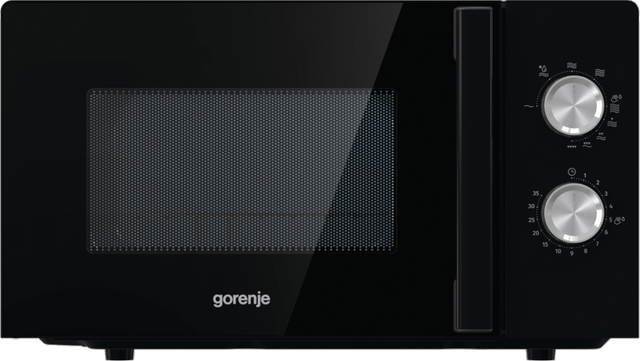 Gorenje | Microwave Oven | MO20E2BH | Free standing | 800 W | 20 L | Grill | Black
