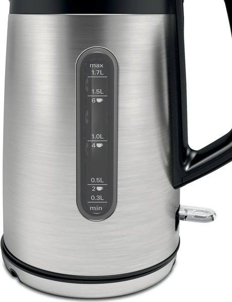 Bosch | Kettle | DesignLine TWK4P440 | Electric | 2400 W | 1.7 L | Stainless steel | 360° rotational base | Black/Stainless Steel