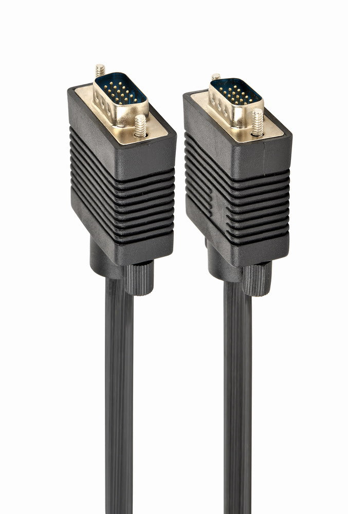 Gembird CC-PPVGA-10M-B Premium VGA HD15M/HD15M dual-shielded w/2*ferrite core 10M | Cablexpert