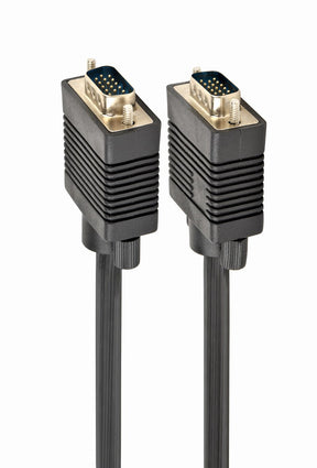 Gembird CC-PPVGA-10M-B Premium VGA HD15M/HD15M dual-shielded w/2*ferrite core 10M | Cablexpert