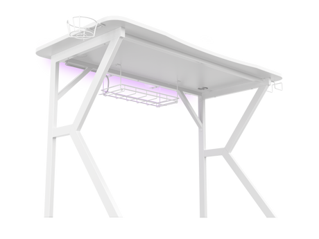 Genesis | Gaming Desk | Holm 320 RGB | White