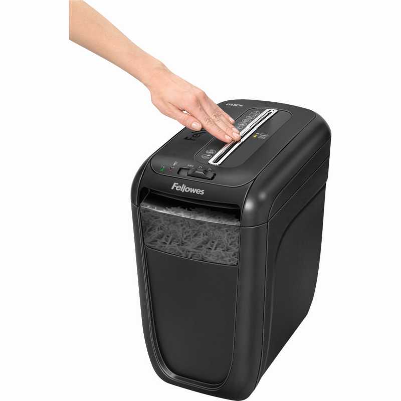 Powershred | 60Cs | Black | 22 L | Credit cards shredding | 75 dB | Paper handling standard/output 10 sheets per pass | Cross-Cut Shredder | Warranty 24 month(s)
