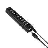 Logilink | USB 2.0 Hub-10 port whit power adapter