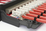 CAT 6A | Patch Panel | RJ45, 8P8C | Suitable for 483 mm (19") cabinet mounting; Transmission properties: Category 6A, Class EA; Area of application: Up to 500 MHz, 10GBase-T; Size:482.6 x 44 x 109mm | RJ45 shielding (Tinned bronze)