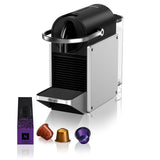 Delonghi | Coffee Maker | EN127.S Nespresso Pixie | Pump pressure 19 bar | Capsule | 1260 W | Silver