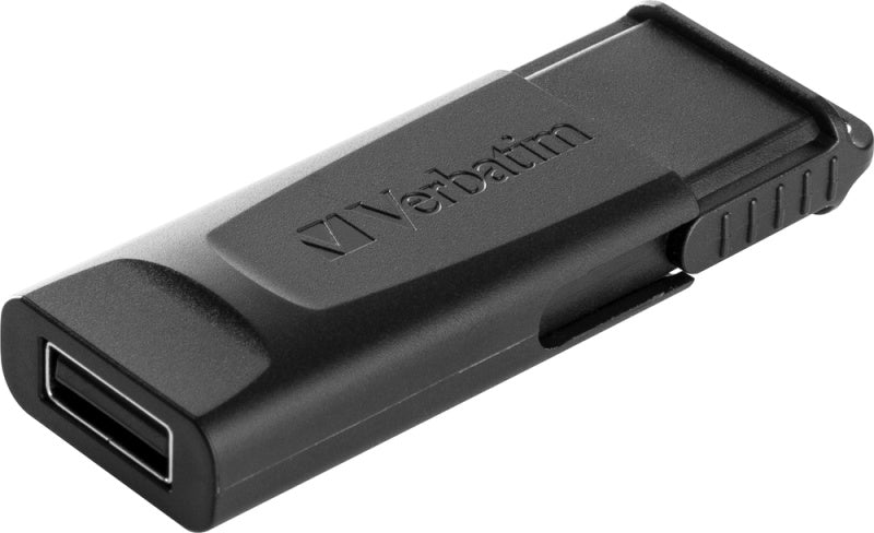 Verbatim 49328 Slider USB atmintinė 128GB, USB-A 2.0, Juoda