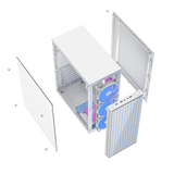 GEMBIRD Gaming ARGB case Fornax 500 wh