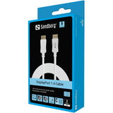 SANDBERG DisplayPort 1.4 8K60Hz 2m