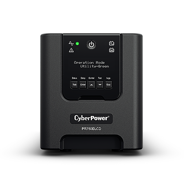 CyberPower | Smart App UPS Systems | PR750ELCD | 750 VA | 675  W