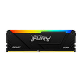 Kingston KF436C18BB2A/32  32GB 3600MT/s DDR4 CL18 DIMM FURY Beast RGB | Kingston