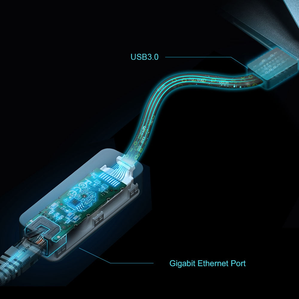 TP-LINK | UE306 USB 3.0 to Gigabit Ethernet Network Adapter