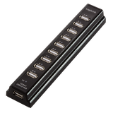 Logilink | USB 2.0 Hub-10 port whit power adapter