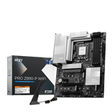 MSI PRO Z890-P WIFI | Processor family Intel | Processor socket LGA1851 | DDR5 UDIMM | Supported hard disk drive interfaces SATA, M.2 | Number of SATA connectors 4