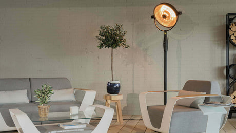SUNRED | Heater | RSS16, Retro Bright Standing | Infrared | 2100 W | Black | IP54