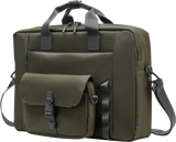 HP Modular 15.6 Top Load, 3-in-One (Pouch, Top Load, Sleeve), Water Resistant, Cable Pass-through, 22 Liter Capacity - Dark Olive Green