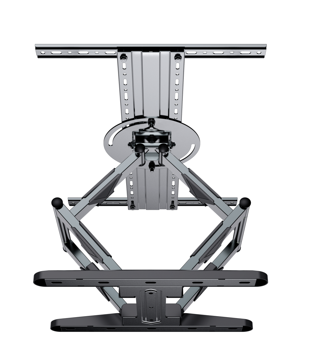 Gembird | Wall mount | WM-80STR-01 | Tilt, swivel, rotate | 40-80 " | Maximum weight (capacity) 50 kg | Black