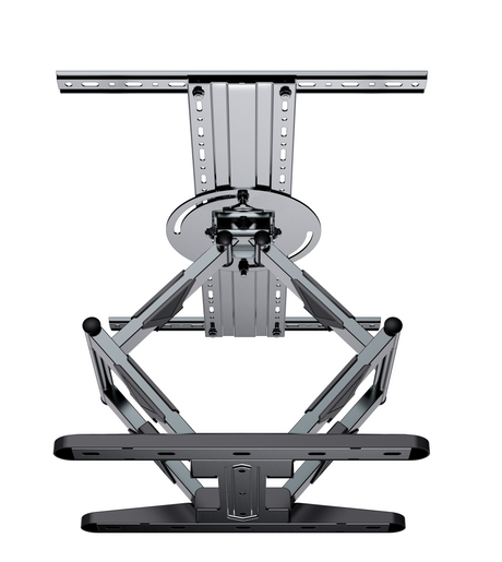 Gembird | Wall mount | WM-80STR-01 | Tilt, swivel, rotate | 40-80 " | Maximum weight (capacity) 50 kg | Black