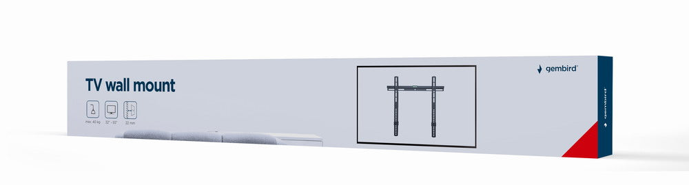 Gembird | Wall mount | WM-55F-03 | Fixed | 32-55 " | Black