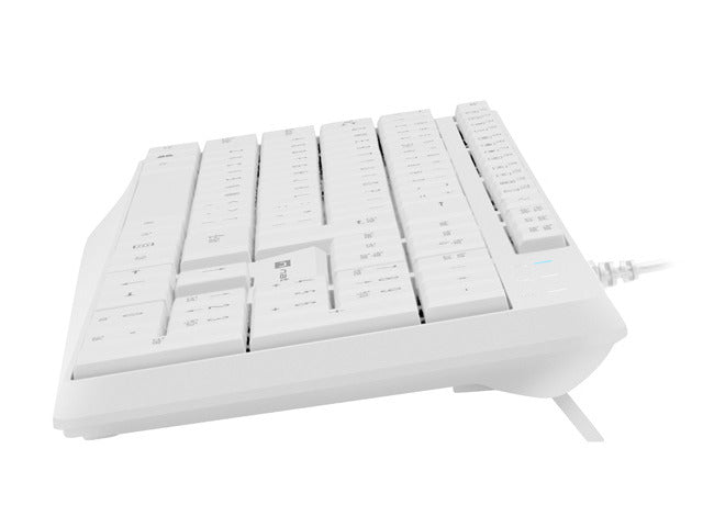 Natec | Keyboard | Nautilus NKL-1951 | Keyboard | Wired | US | White