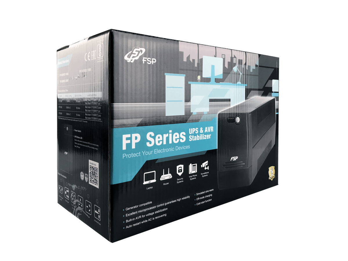 FSP | FP 1500 | 1500 VA | 110 / 120 VAC or 220 / 230 / 240 VAC V | 290 V