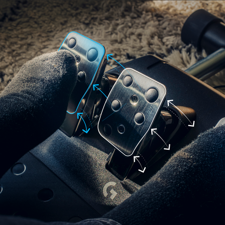 Logitech G G923 Žaidimų vairas ir pedalai, for Xbox Series X|S /Xbox One/PC