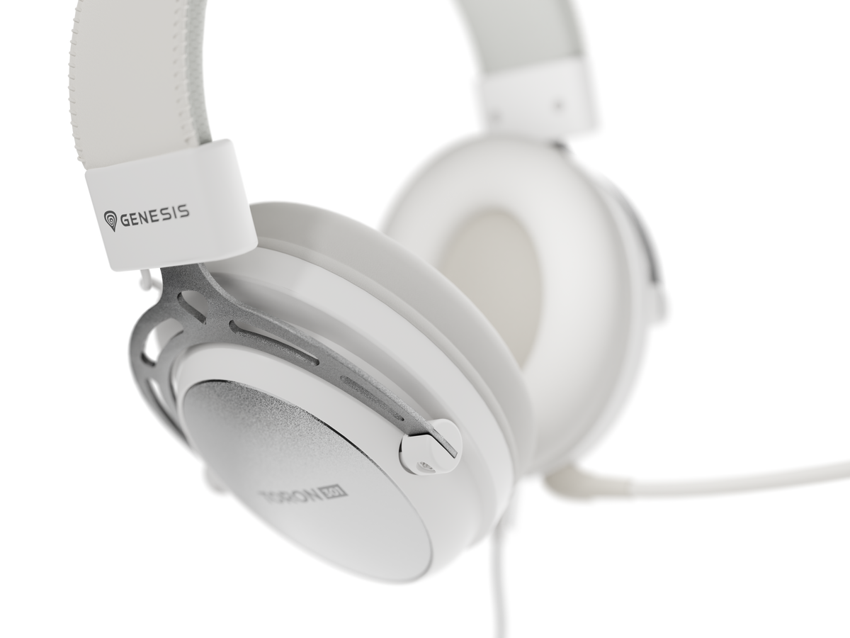 Genesis | Gaming Headset | Toron 301 | Wired | Over-Ear | Microphone | White