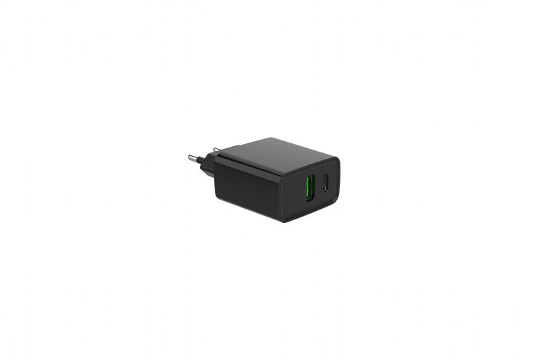 Gembird 2-port 20W USB Fast Charger | TA-UC-PDQC20-01-BK