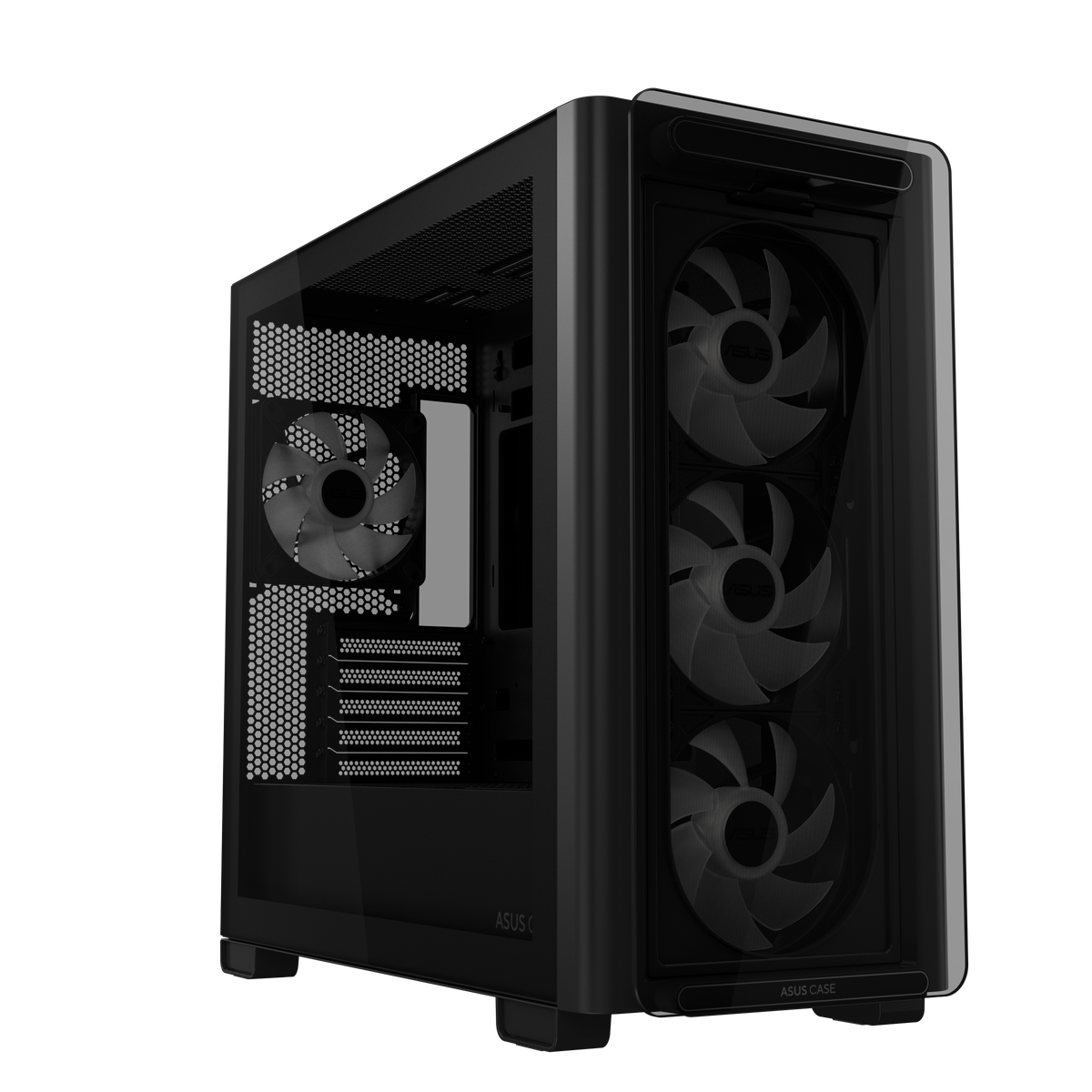 ASUS A23 Plus Tg Case Temp glass Black