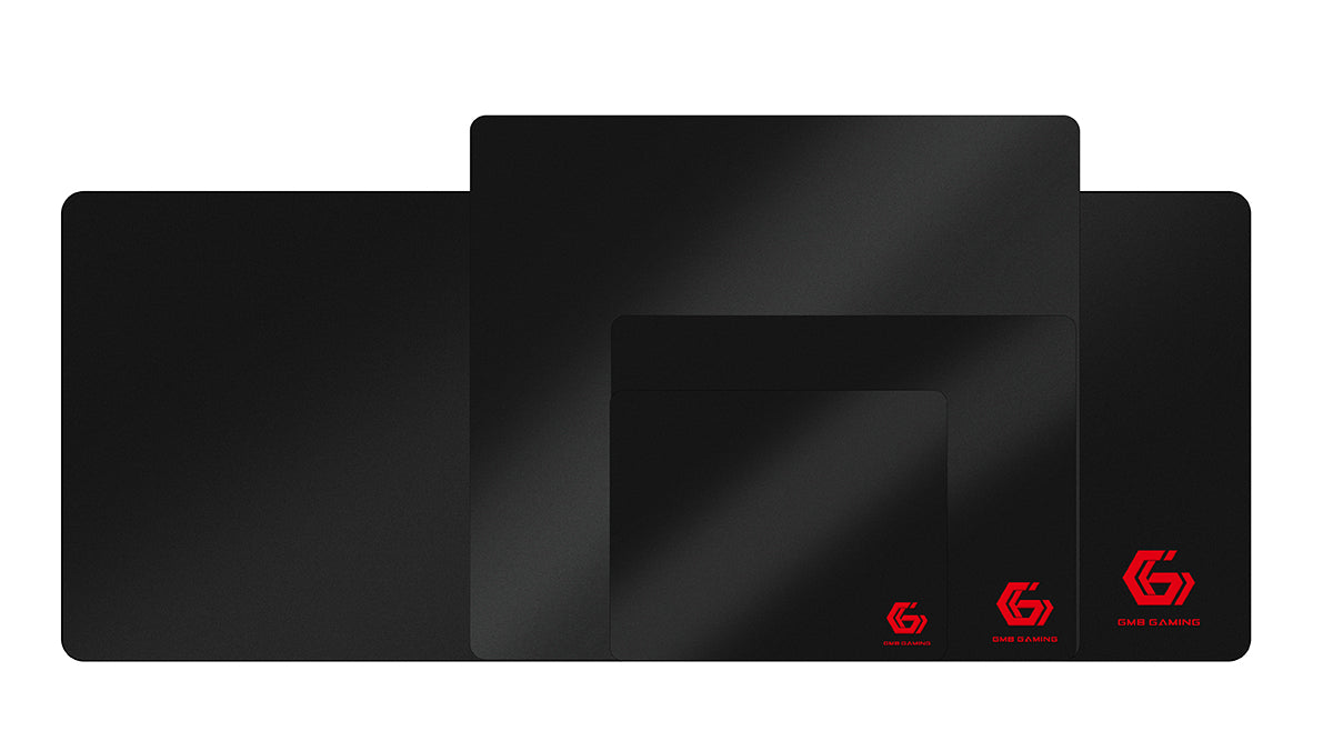 Gembird | MP-GAME-M | natural rubber foam + fabric | Gaming mouse pad, medium | Gaming mouse pad | 250x350x3 mm | Black