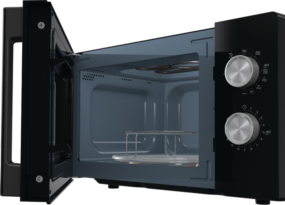 Gorenje | Microwave Oven | MO20E2BH | Free standing | 800 W | 20 L | Grill | Black