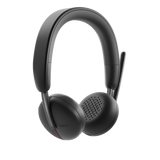 Dell | On-Ear Headset | WL3024 | Built-in microphone | Wireless | Black